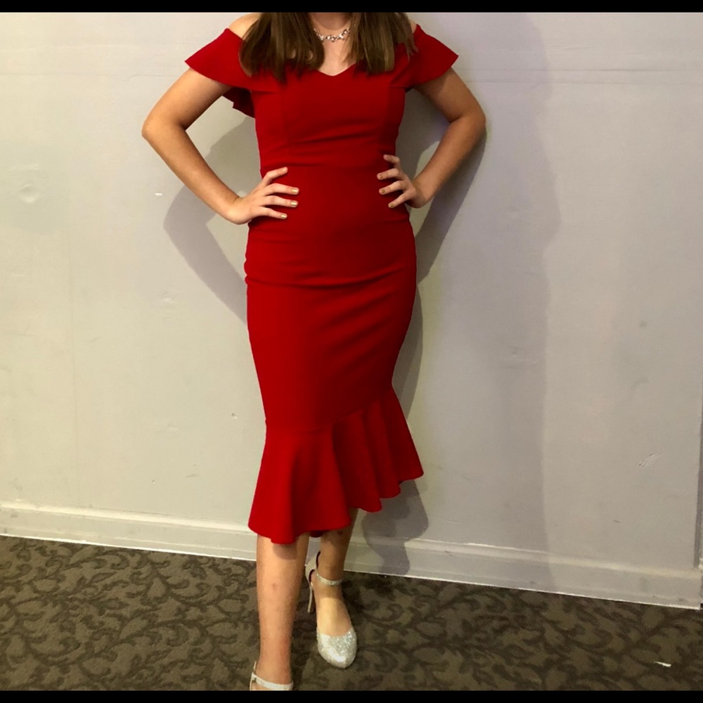 cute fancy off the shoulder dress